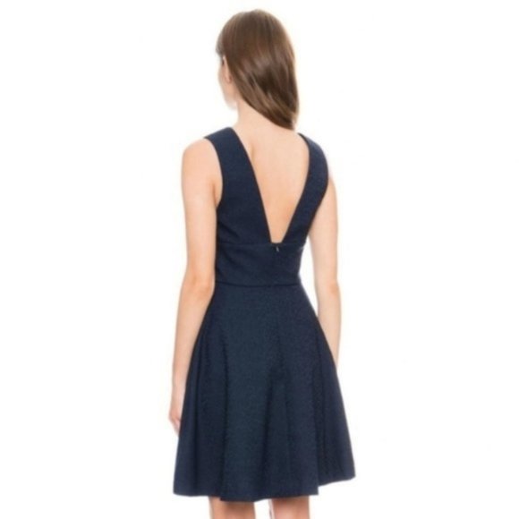 Keepsake ‘Shake Up and Flare’ Navy Blue Dress XXS - Picture 2 of 8